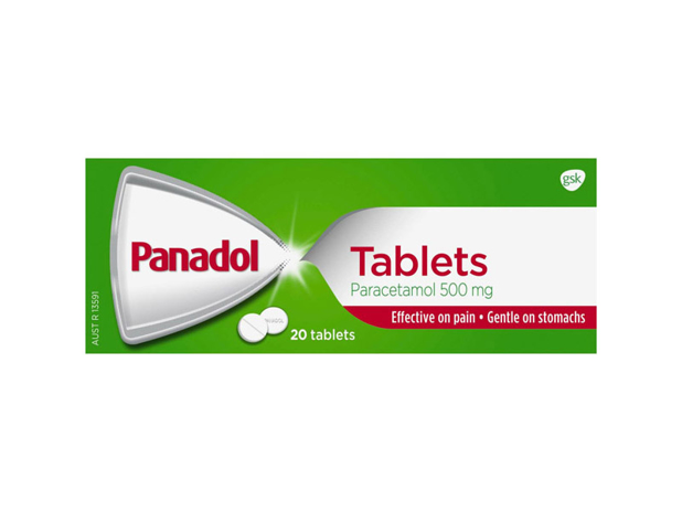 Panadol Pain Relief Paracetamol Tablets 20 Pack