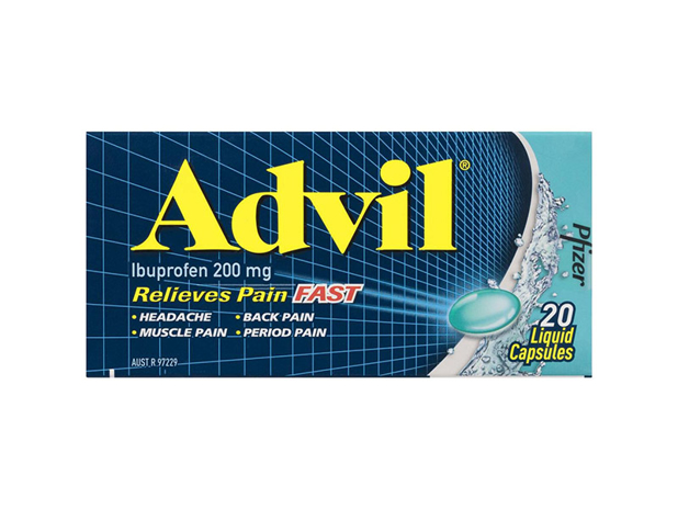 Advil Liquid Capsules 20 Pack