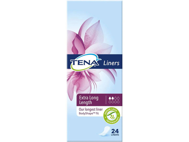 Tena Extra Long Length Liner 24 Pack