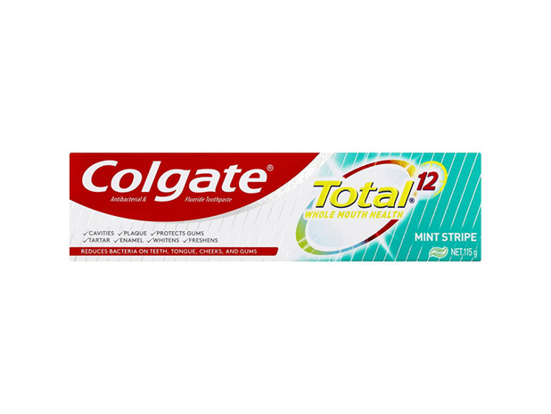 Colgate Total Mint Stripe Antibacterial Gel Toothpaste 115g