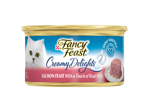 Fancy Feast Adult Creamy Delights Salmon Feast Wet Cat Food 85g