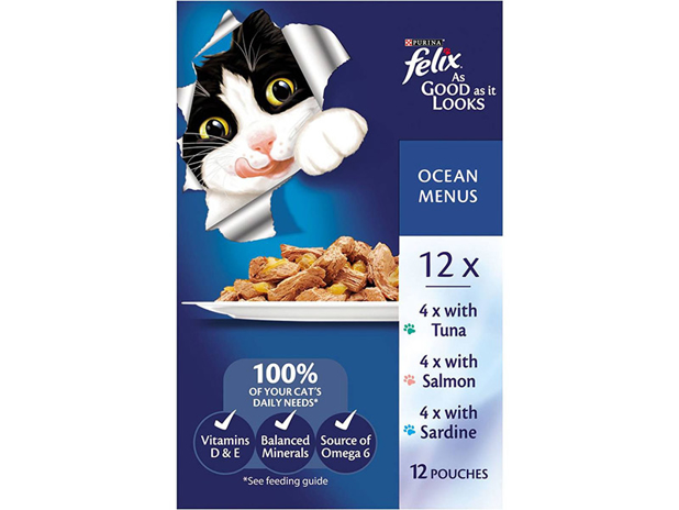 Felix As Good As It Looks Ocean Menus 12 Pack