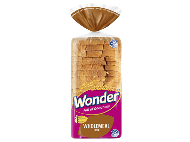 Wonder White Wholemeal Bread 700g