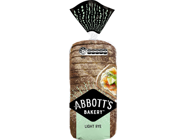 Abbott's Bakery Light Rye Bread 680g