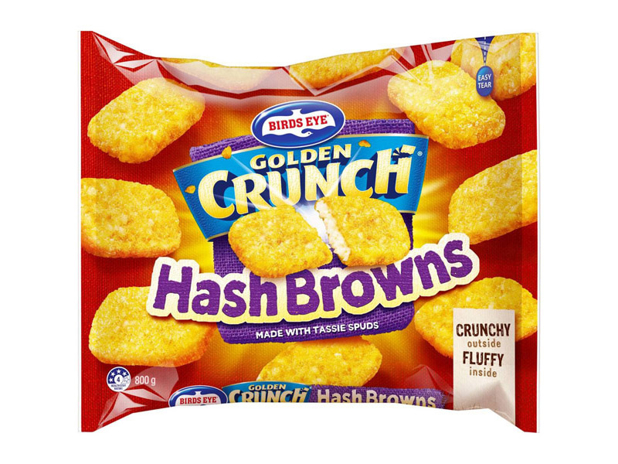 Birds Eye Golden Crunch Hash Browns 800g