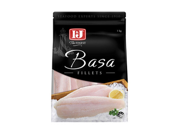 I&J The Finest Frozen Basa Fillets 1 Kilogram