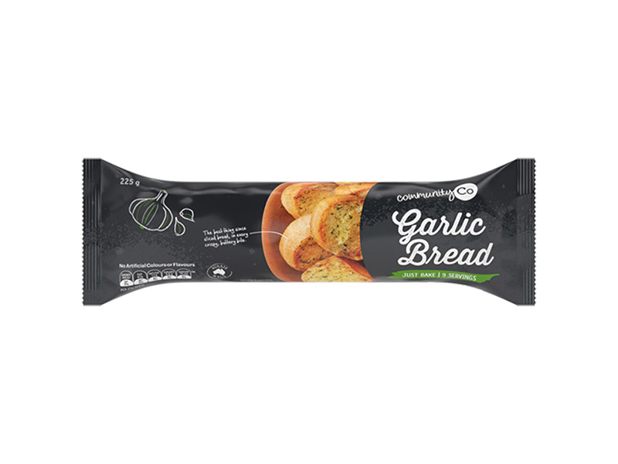 Community Co Bread Garlic Frozen 225g