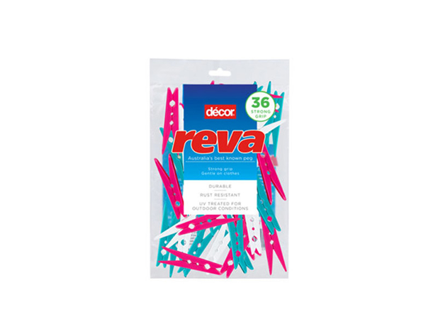 Decor Reva Pegs 60 Pack