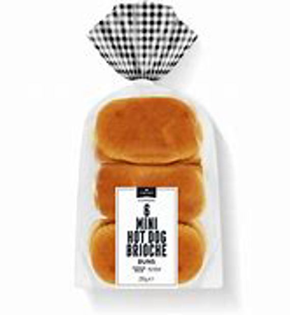 Toscano Brioche Hot Dog Bun 270g