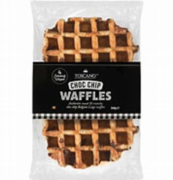 Toscano Choc Chip Waffles 360g