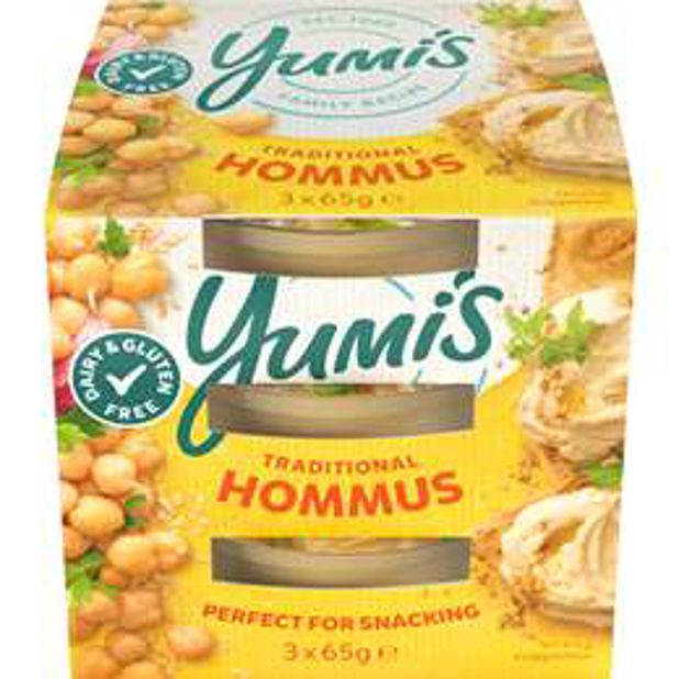 Yumi's Mini Hommus Dip 65g x 3