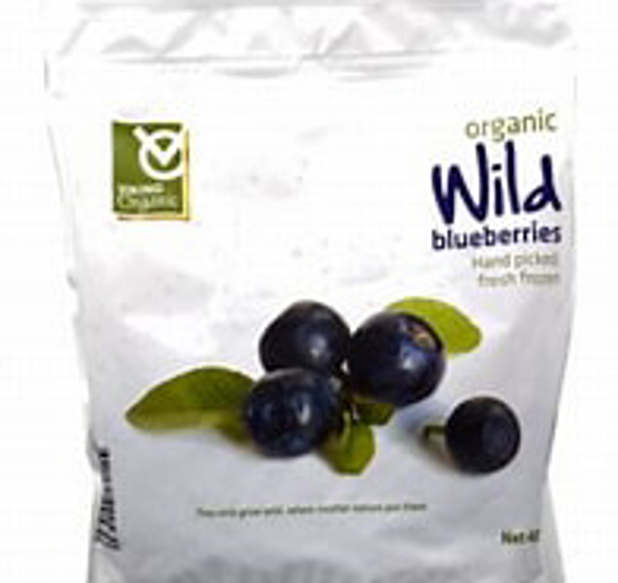 Viking Organic Frozen Organic Wild Blueberries 400g