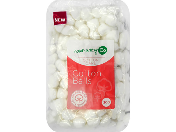 Comm Co Cotton Balls 200pk