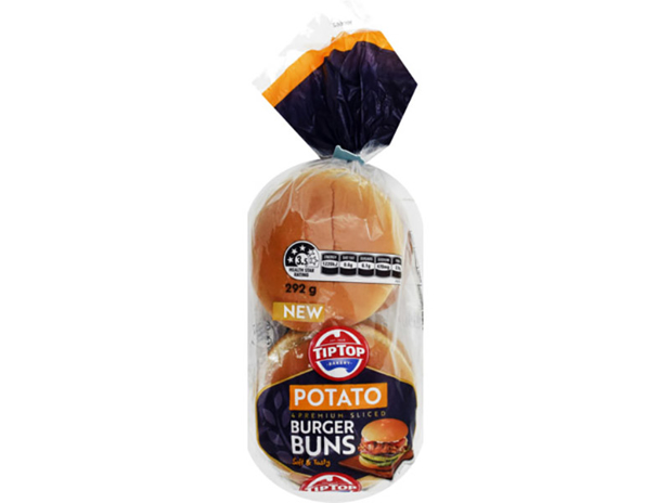 Tip Top Bun Potato 4pk 292g