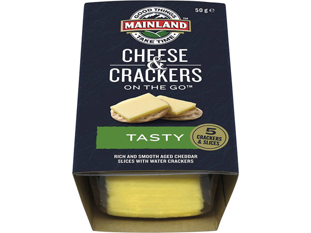 Mainland On The Go Cheese Snacks Romano & Sea Salt 36g