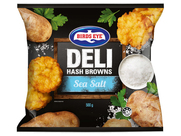 Birds Eye Hash Browns Seasoned with Salt 500g