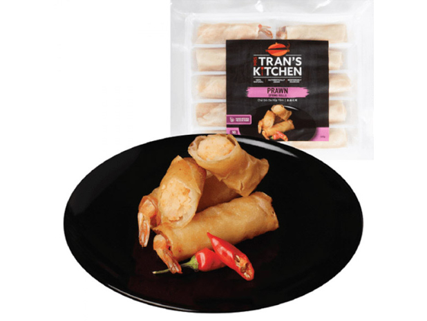 Mrs Tran's Kitchen Prawn Spring Rolls 250g