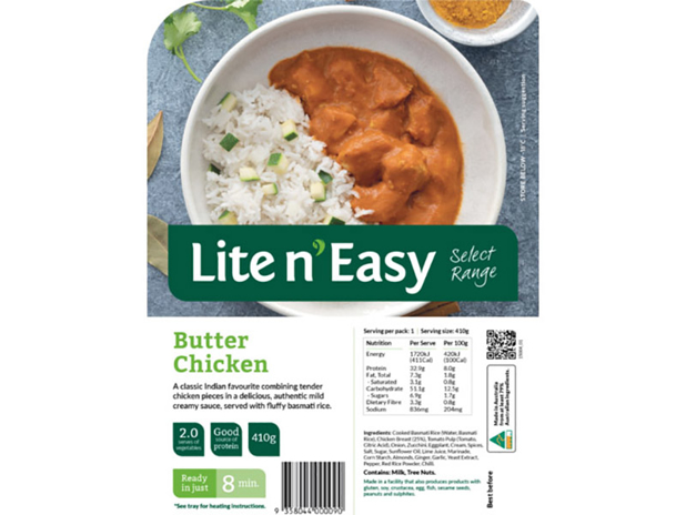 Lite n' Easy Butter Chicken 410g