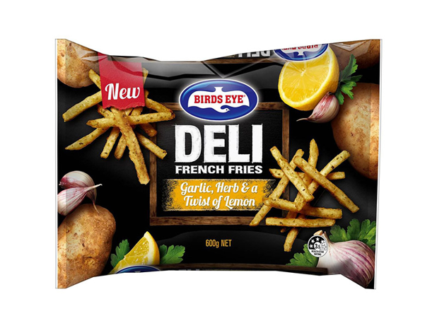 Birds Eye Deli French Fries Garlic Herb & Lemon 600g