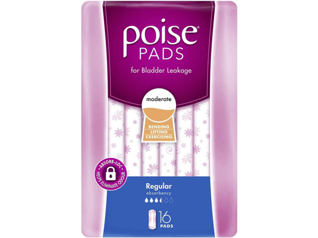 Poise Pads Regular 16 Pack