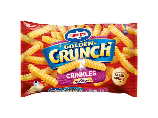 Birds Eye Crinkle Cut Golden Crunch 900g