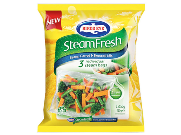 Birds Eye Steam Fresh Beans Carrot & Broccoli 450g