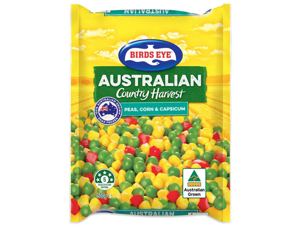 Birds Eye Country Harvest Peas Corn & Capsicum 500g