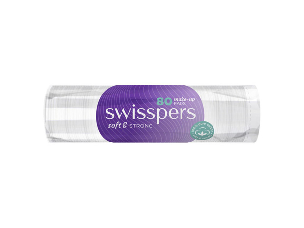 Swisspers Make-Up Pads 80 Pack