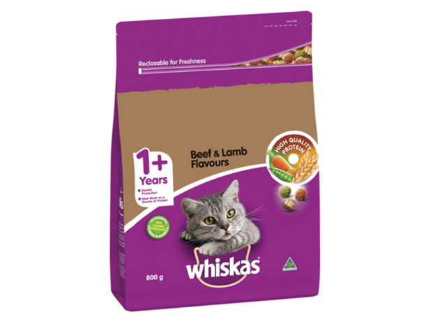 Whiskas Adult Beef & Lamb 800g