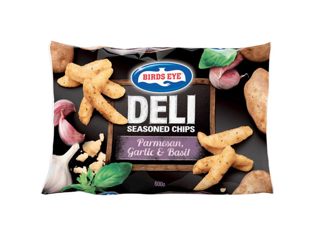 Birds Eye Parmesan Garlic & Basil Deli Seasoned Chips 600g