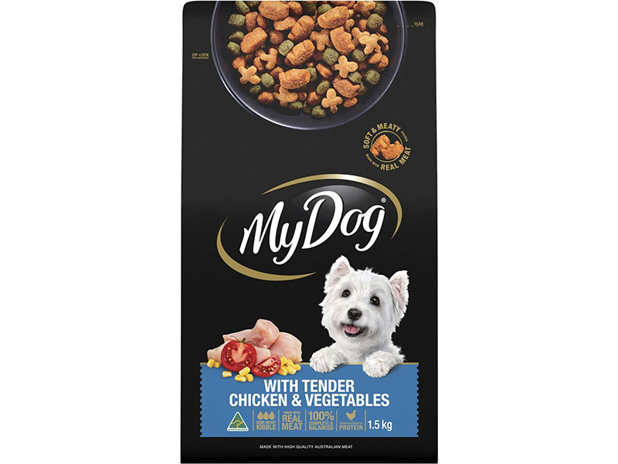 My Dog Roast Chicken Flavour, Veges, Cheddar & Bacon Dry Food 1.5 Kilogram