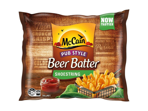 McCain Beer Batter Chips Shoestring 750g