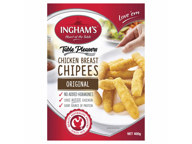 INGHAM'S Chicken Breast Chipees Original 400g